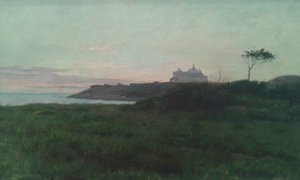 Église sur la colline - Joao Batista da Costa